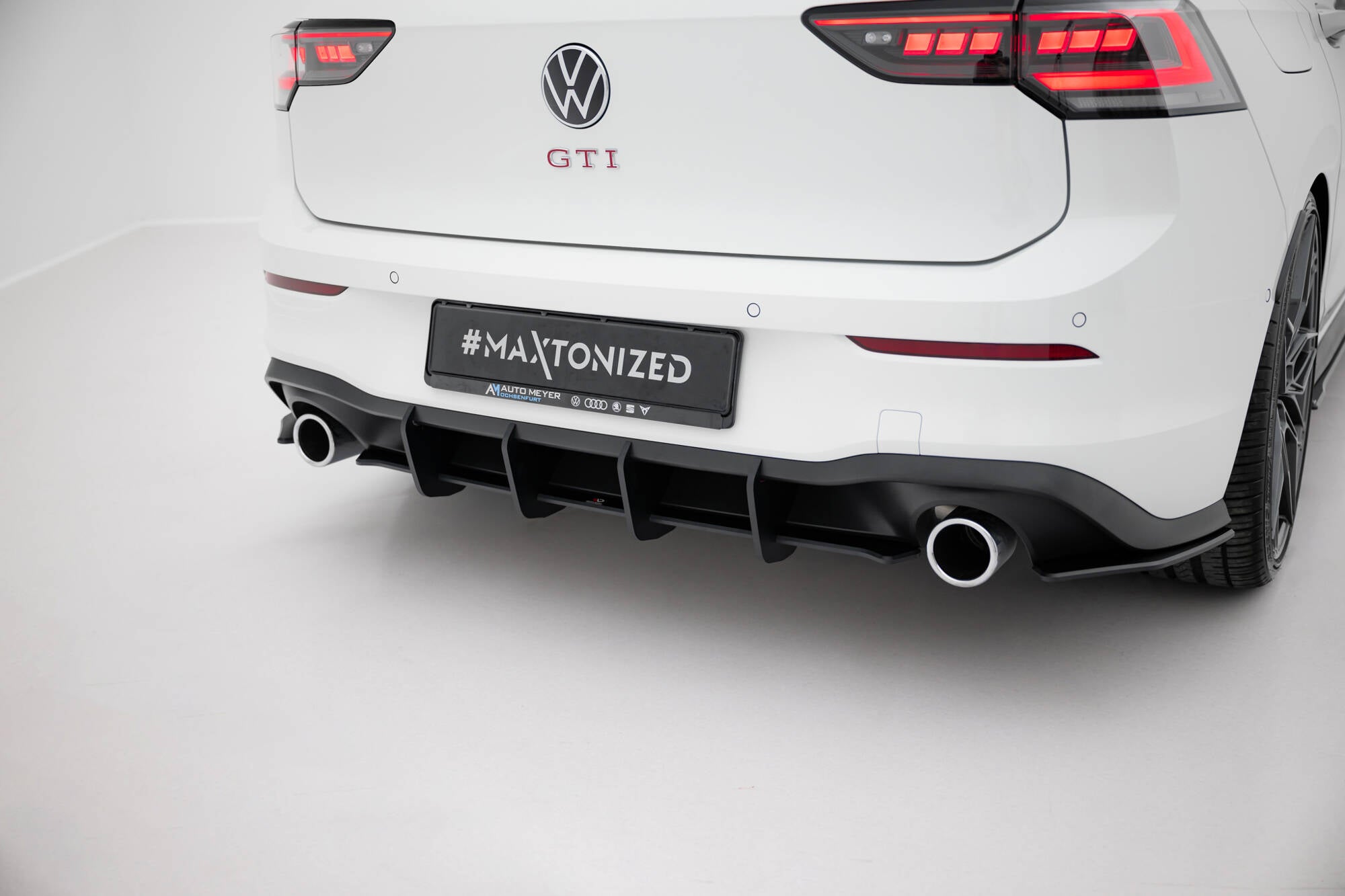 Maxton Design Street Pro Heckschürze V.1 passend für VW Golf GTI Mk8