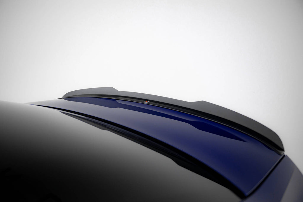 Maxton Design Spoiler CAP passend für Audi A3 S-Line Limousine / S3 Limousine 8Y Facelift schwarz Hochglanz