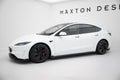 Maxton Design Street+ Seitenschweller Leisten passend für V.3 passend für Tesla Model 3 Performance Mk1 Facelift schwarz Hochglanz