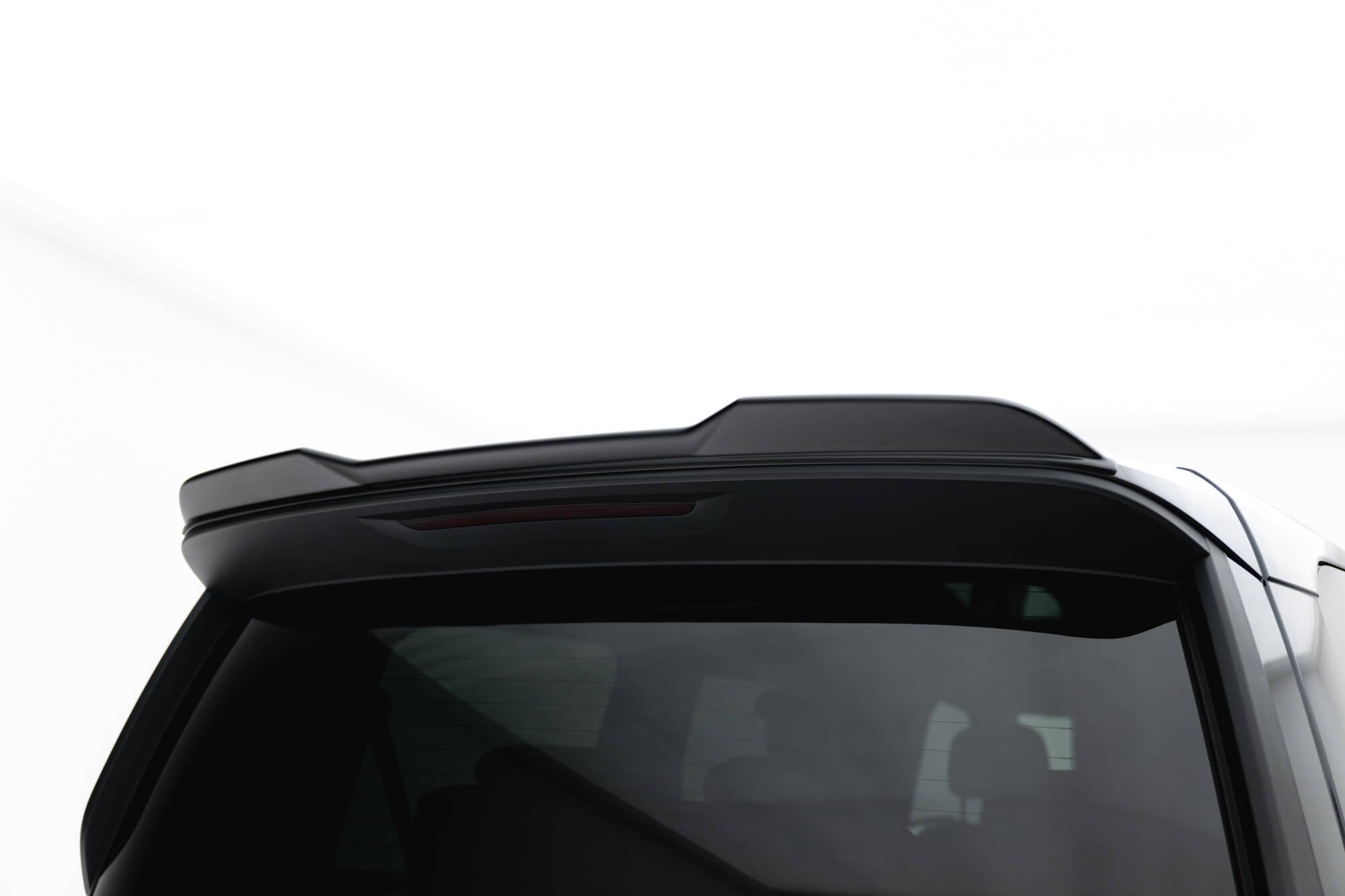 Maxton Design Spoiler CAP 3D passend für VW Multivan Long T7 schwarz Hochglanz