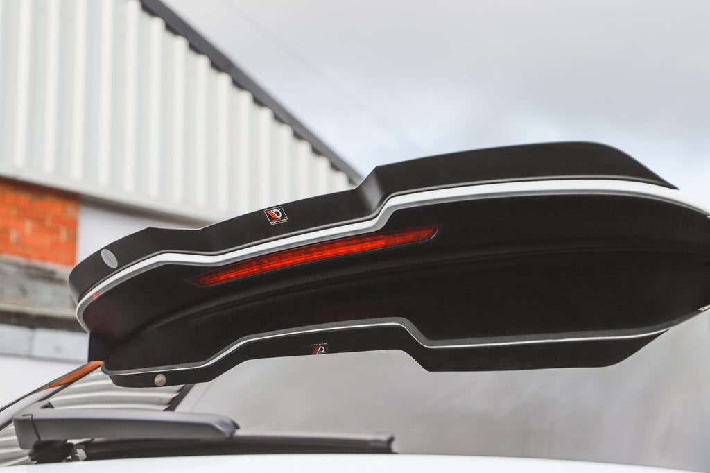 Maxton Design Spoiler CAP V.3 passend für Audi RS3 Sportback 8V / 8V Facelift schwarz Hochglanz