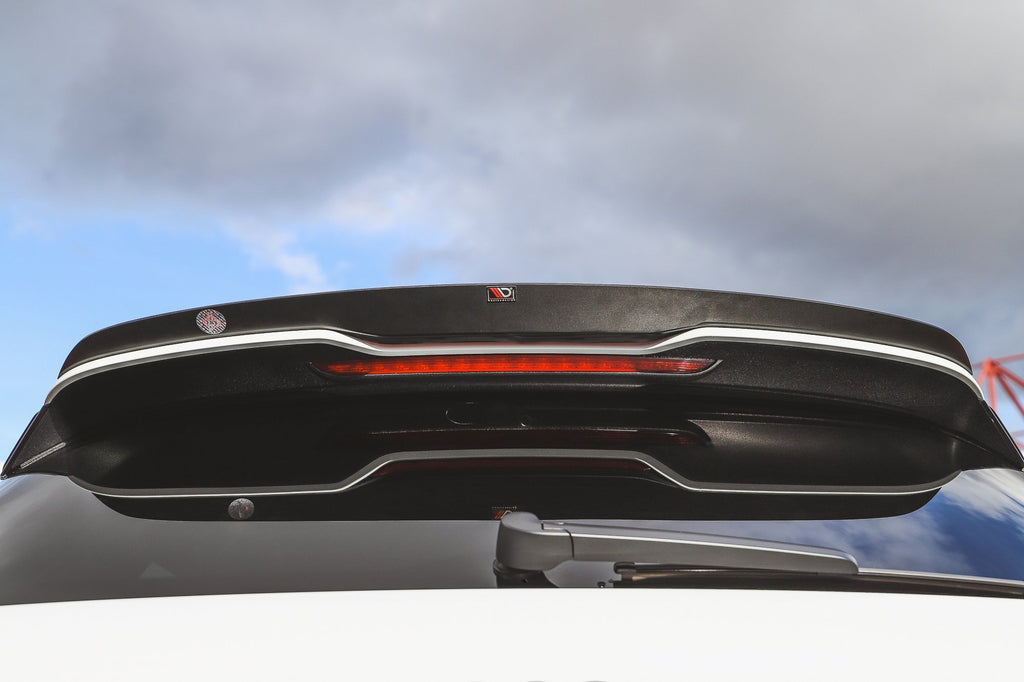 Maxton Design Spoiler CAP V.2 passend für Audi RS3 8V / 8V FL Sportback schwarz Hochglanz