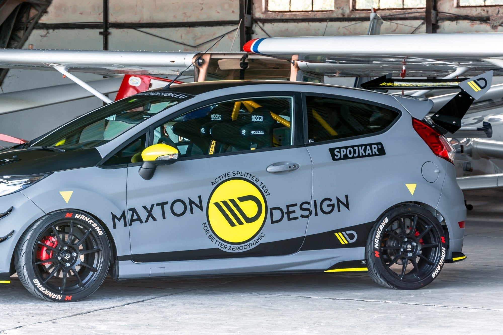 Maxton Design Street+ Seitenschweller Leisten passend für Ford Fiesta 7 ST Facelift