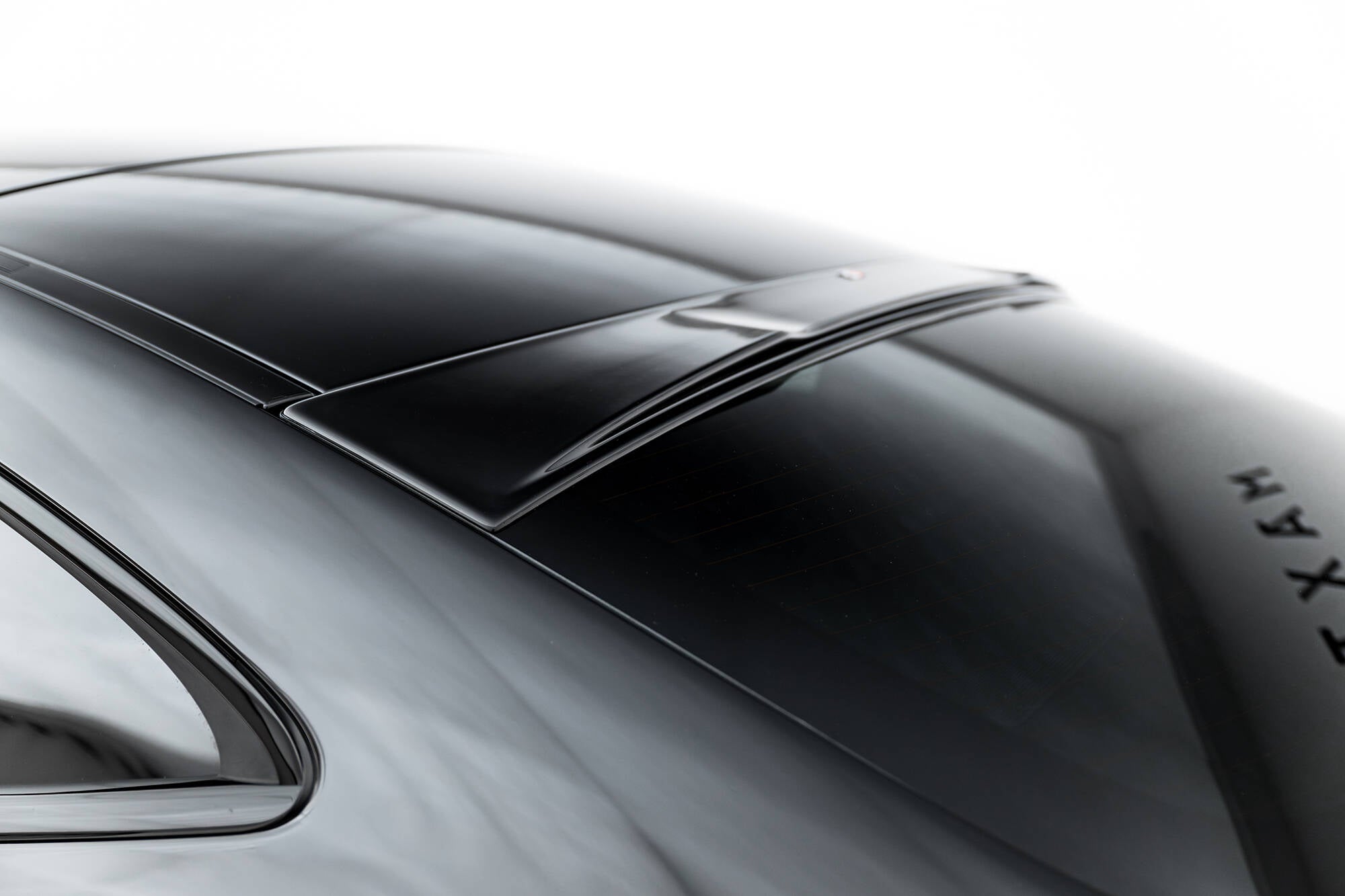 Maxton Design Heckscheiben Spoiler passend für Mercedes-AMG CLE 53 Aero C236 schwarz Hochglanz
