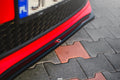 Maxton Design Street+ Spoilerlippe Front Ansatz V.2 passend für VW Polo GTI Mk5 schwarz Hochglanz