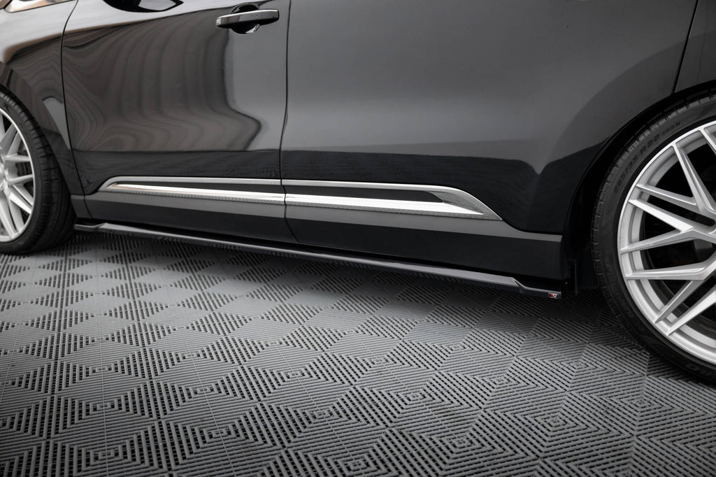 Maxton Design Street+ Seitenschweller Leisten passend für Renault Espace Mk5 schwarz Hochglanz