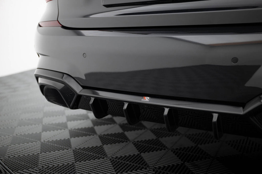 Maxton Design Diffusor Heck Ansatz passend für BMW M340i G20 / G21
