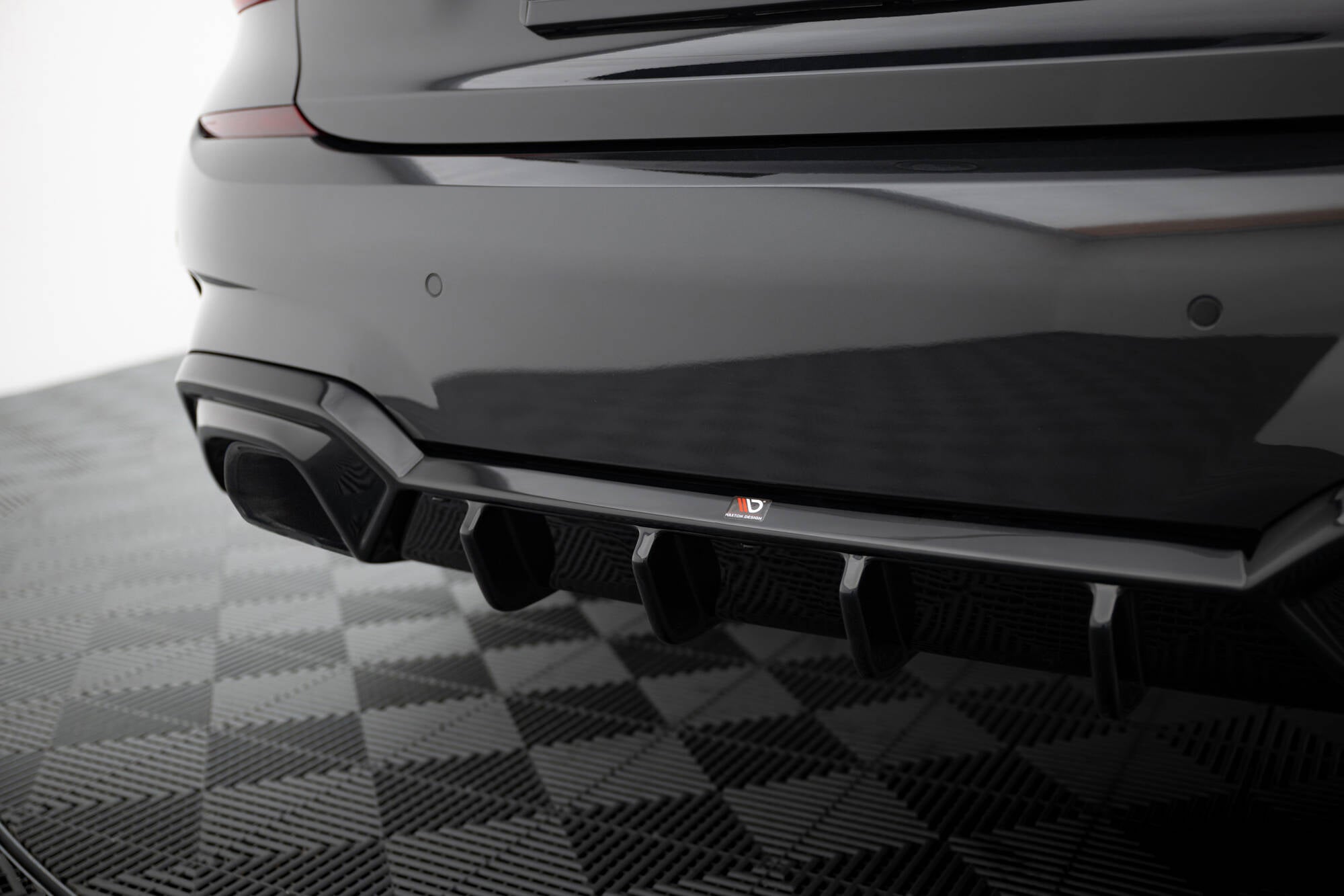 Maxton Design Diffusor Heck Ansatz passend für BMW M340i G20 / G21