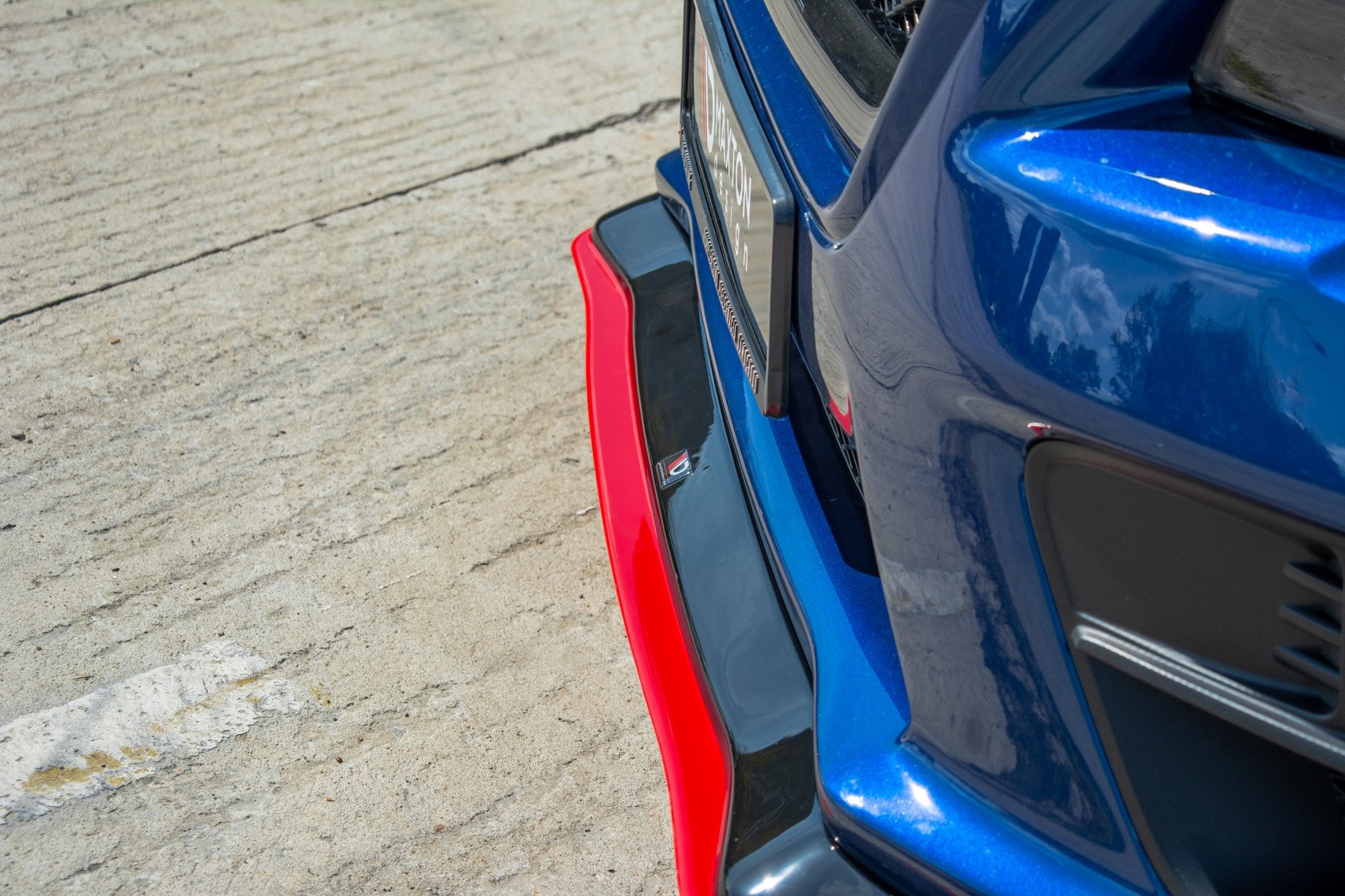 Maxton Design Street+ Spoilerlippe Front Ansatz V.3 passend für SUBARU WRX STI