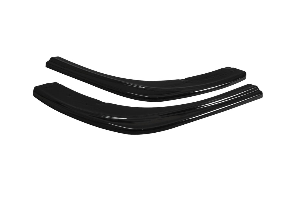 Maxton Design Heck Ansatz Flaps Diffusor passend für Ford Transit Custom Mk1 FL schwarz Hochglanz