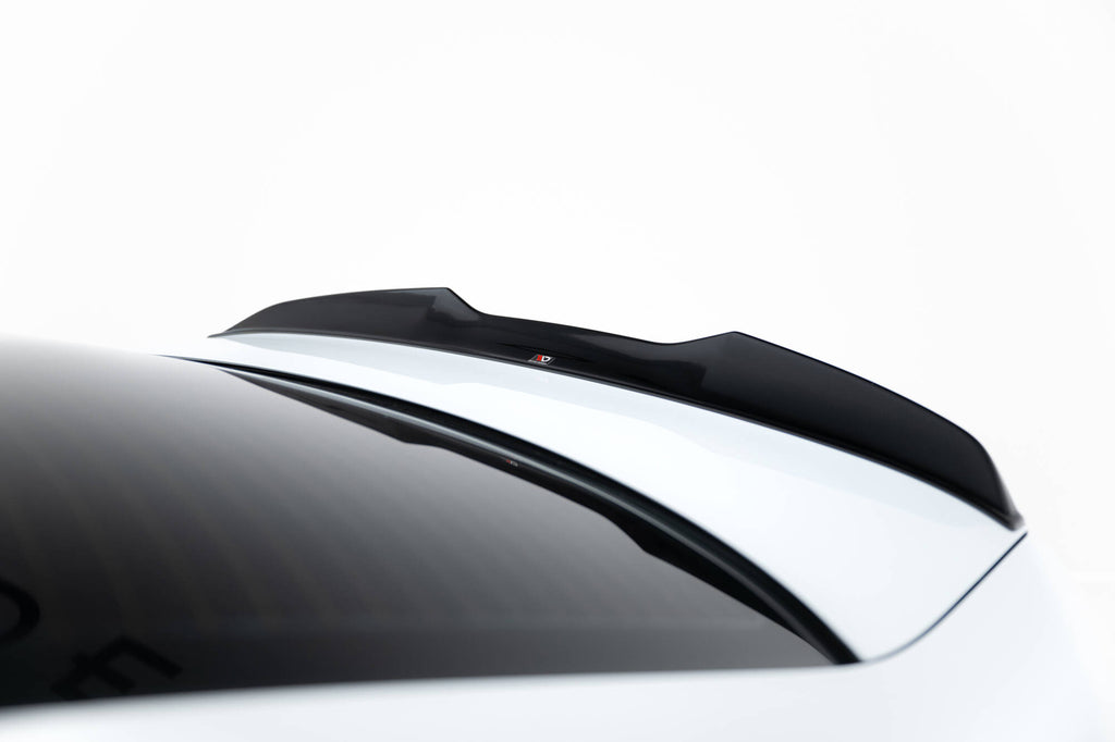 Maxton Design Spoiler CAP 3D passend für Audi RS3 Limousine 8V / 8V Facelift schwarz Hochglanz