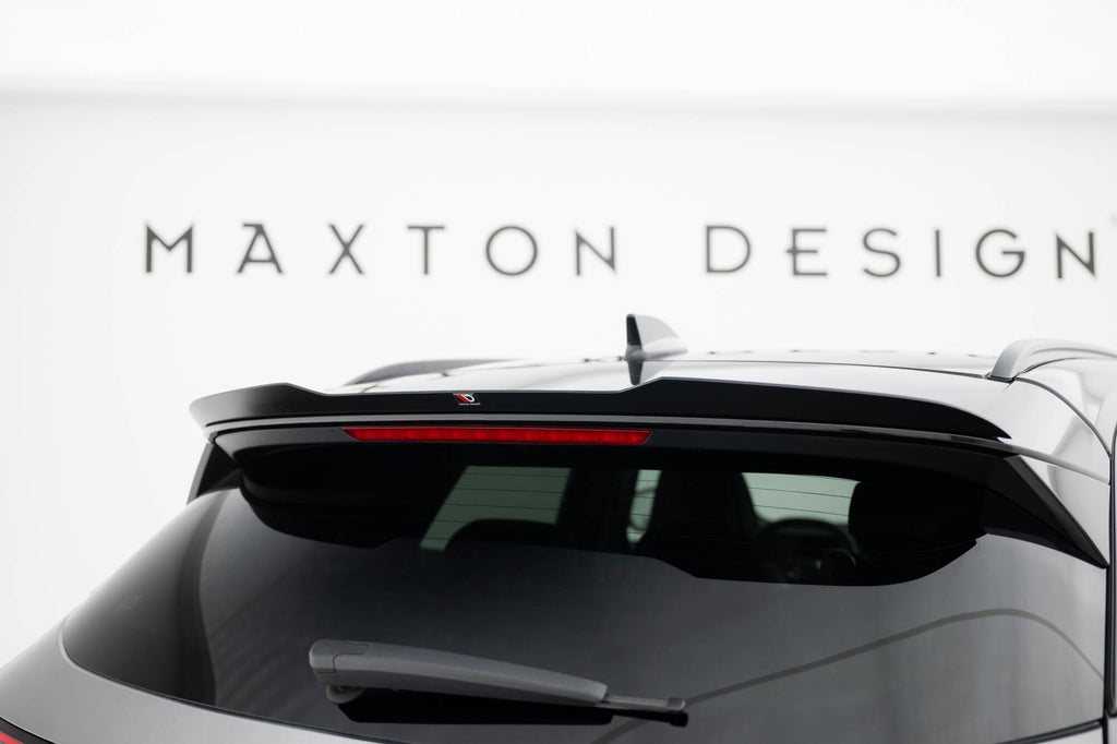 Maxton Design Spoiler CAP passend für Renault Austral Mk1 schwarz Hochglanz