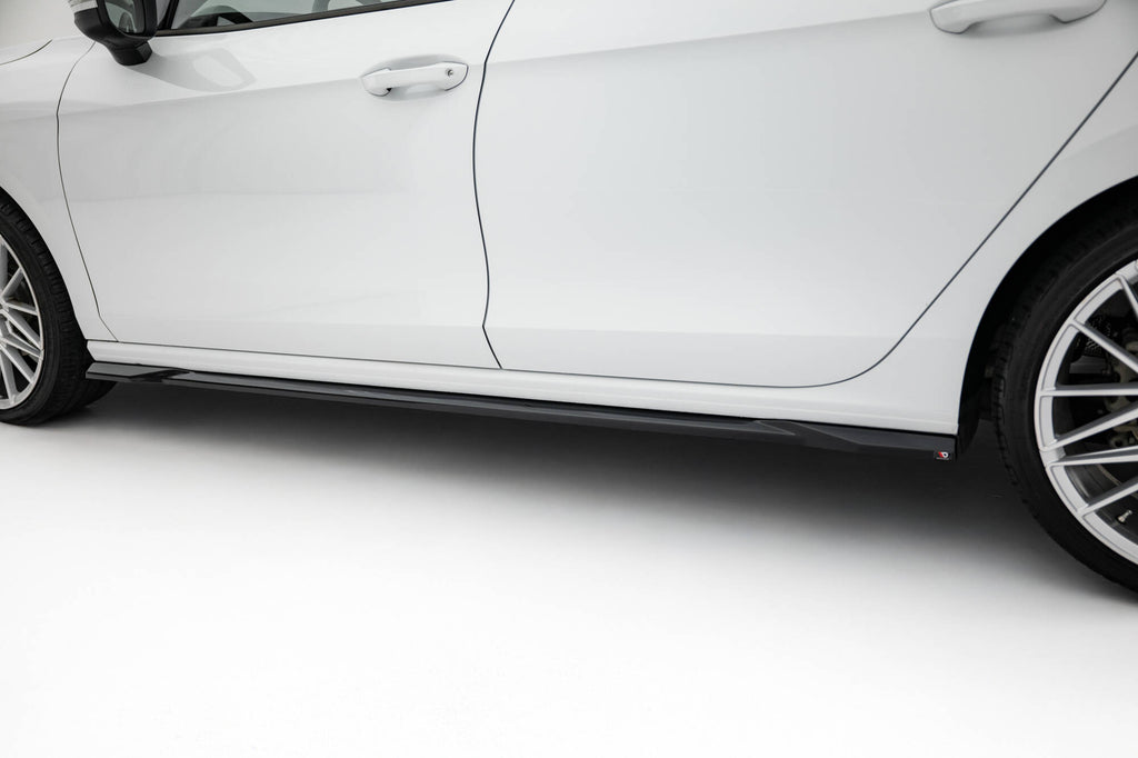 Maxton Design Street+ Seitenschweller Leisten passend für VW Passat B9 schwarz Hochglanz