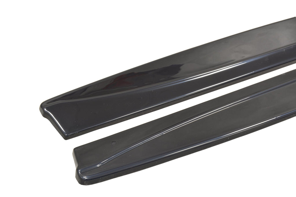 Maxton Design Street+ Seitenschweller Leisten passend für V.1 passend für BMW M4 F82 schwarz Hochglanz