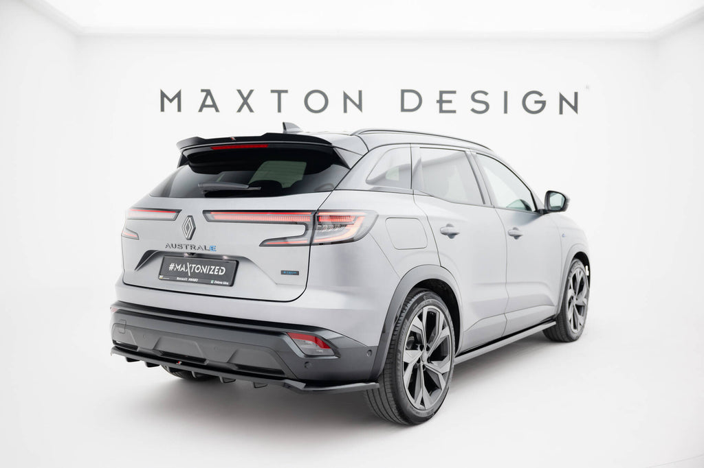 Maxton Design Street+ Mittlerer Diffusor RACE passend für Renault Austral Mk1 schwarz Hochglanz