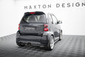 Maxton Design Spoiler CAP passend für Brabus Smart Fortwo C451 Facelift schwarz Hochglanz