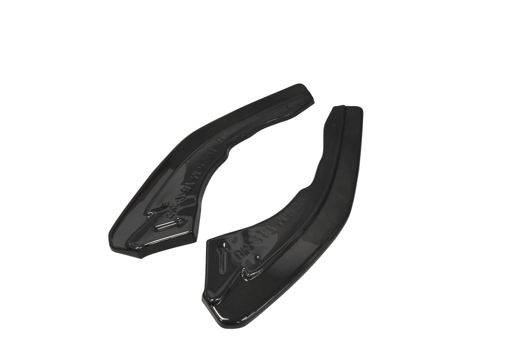 Maxton Design Heck Ansatz Flaps Diffusor passend für BMW M2 (F87) COUPÉ schwarz Hochglanz