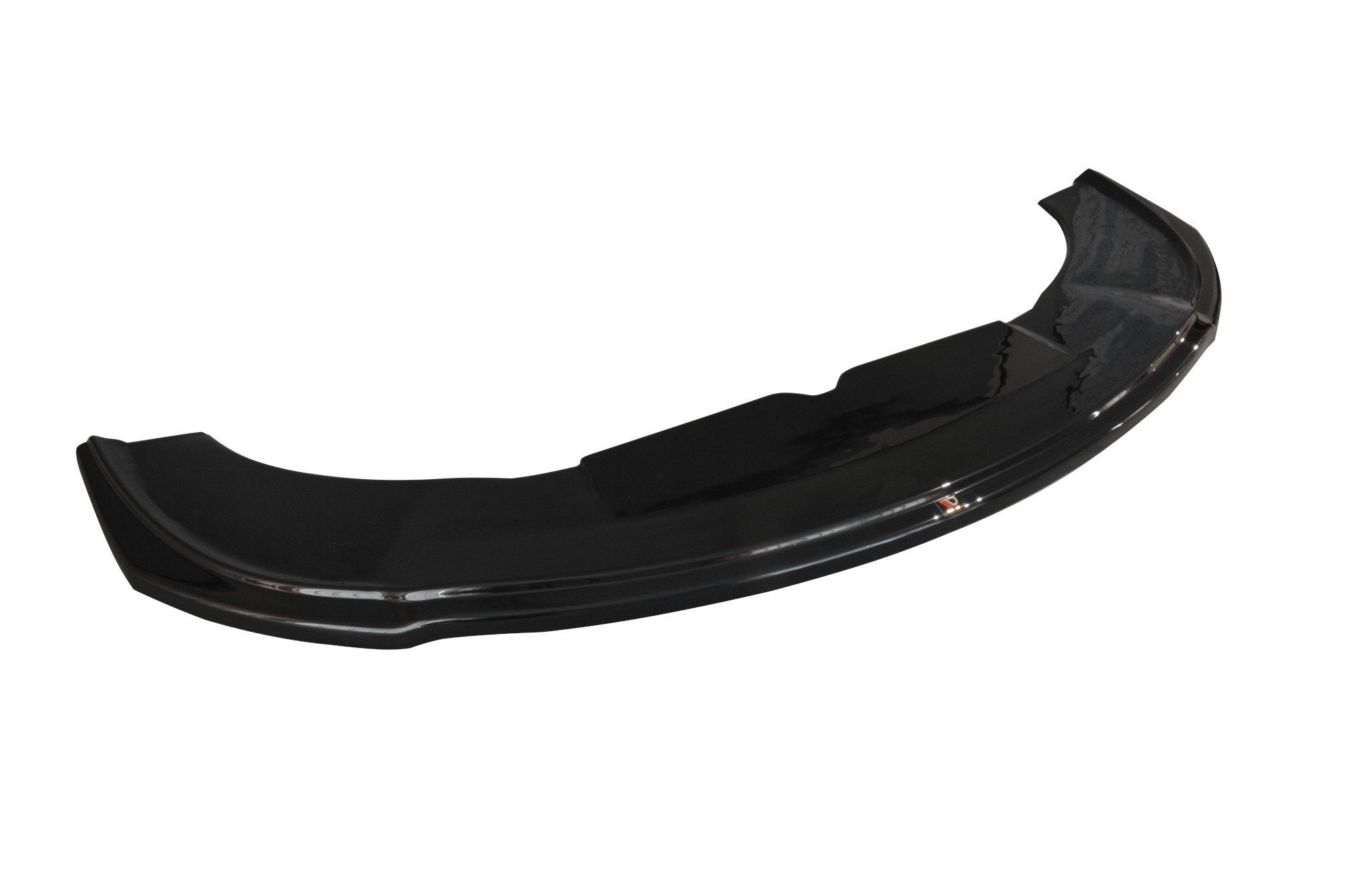 Maxton Design Street+ Spoilerlippe Front Ansatz V.2 passend für Skoda Octavia RS Mk2 FL schwarz Hochglanz