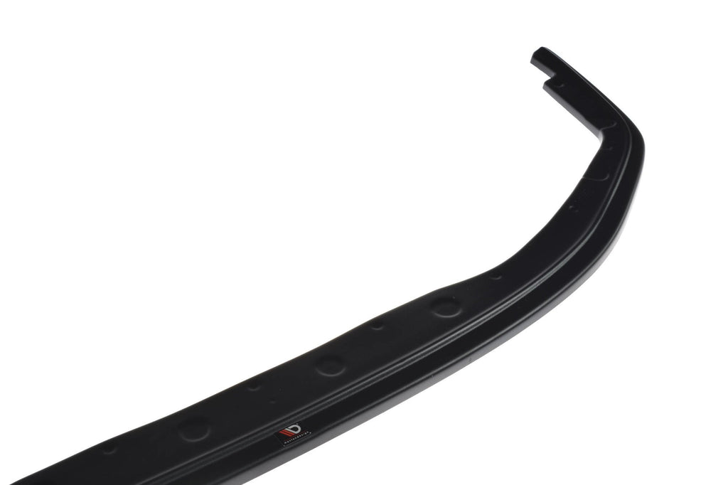 Maxton Design Street+ Spoilerlippe Front Ansatz V.2 passend für NISSAN GT-R vor Facelift COUPE (R35-SERIES) schwarz Hochglanz