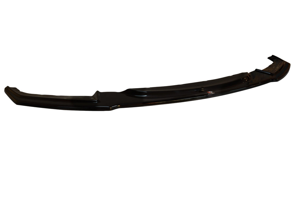 Maxton Design Street+ Spoilerlippe Front Ansatz passend für BMW 3er M-Paket F30 / F30 Facelift schwarz Hochglanz