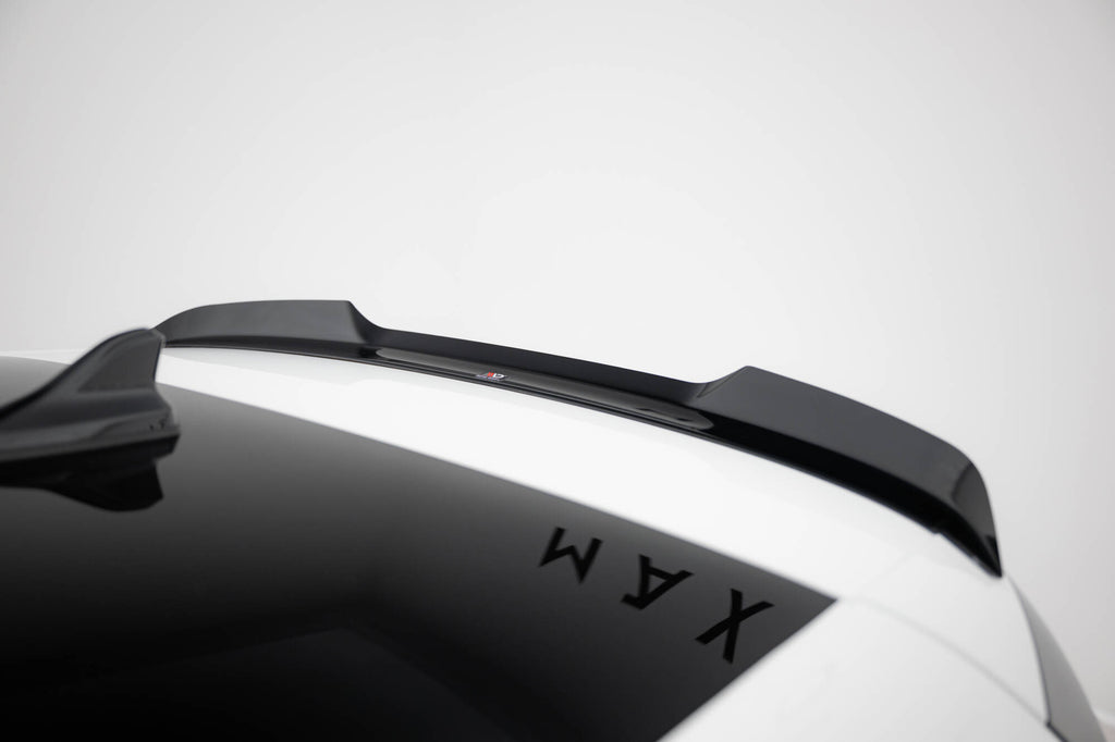 Maxton Design Spoiler CAP V.2 passend für VW Golf GTI / GTE / GTD / R-Line / R Mk8 schwarz Hochglanz