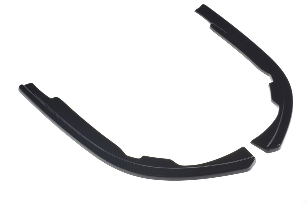 Maxton Design Heck Ansatz Flaps Diffusor passend für VW Passat R-Line B8 schwarz Hochglanz