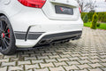 Maxton Design Diffusor Heck Ansatz passend für Mercedes A45 AMG W176 schwarz Hochglanz