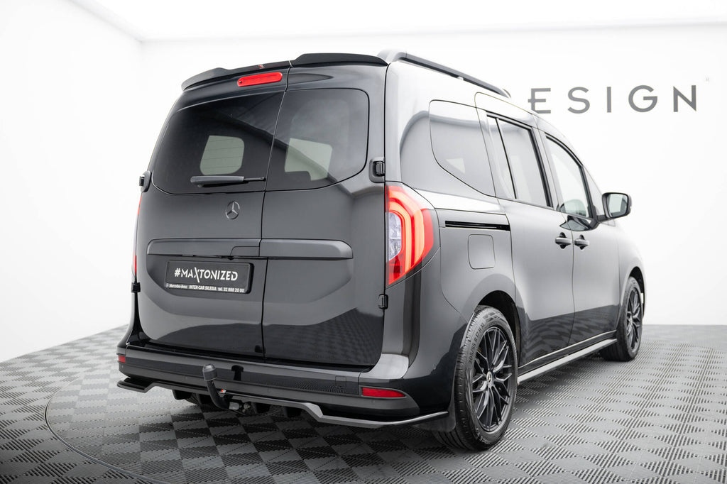 Maxton Design Spoiler CAP passend für Mercedes-Benz T W420 schwarz Hochglanz