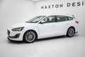 Maxton Design Street+ Seitenschweller Leisten passend für Ford Focus Vignale Mk4 schwarz Hochglanz