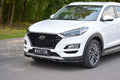 Maxton Design Street+ Spoilerlippe Front Ansatz V.2 passend für Hyundai Tucson Mk3 Facelift schwarz Hochglanz