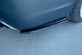Maxton Design Heck Ansatz Flaps Diffusor passend für BMW 5er E60/E61 M Paket schwarz Hochglanz
