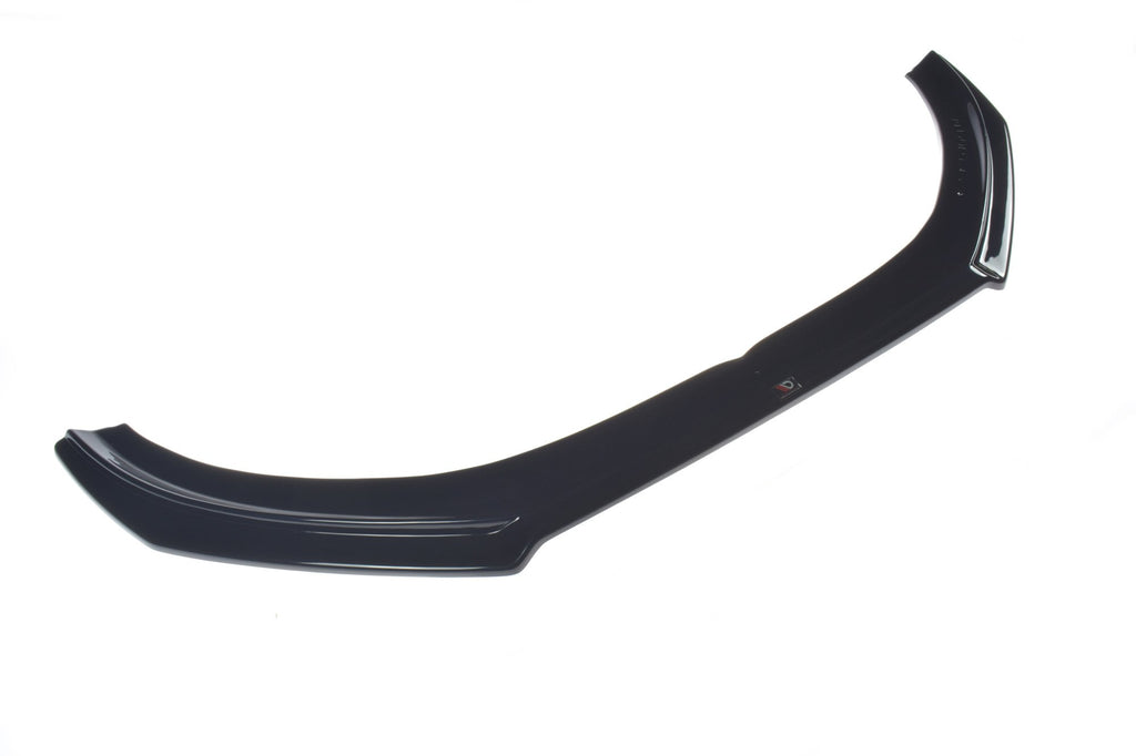 Maxton Design Street+ Spoilerlippe Front Ansatz passend für Volvo V40 R-design schwarz Hochglanz