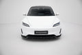 Maxton Design Street+ Spoilerlippe Front Ansatz V.1 passend für Tesla Model 3 Performance Mk1 Facelift schwarz Hochglanz