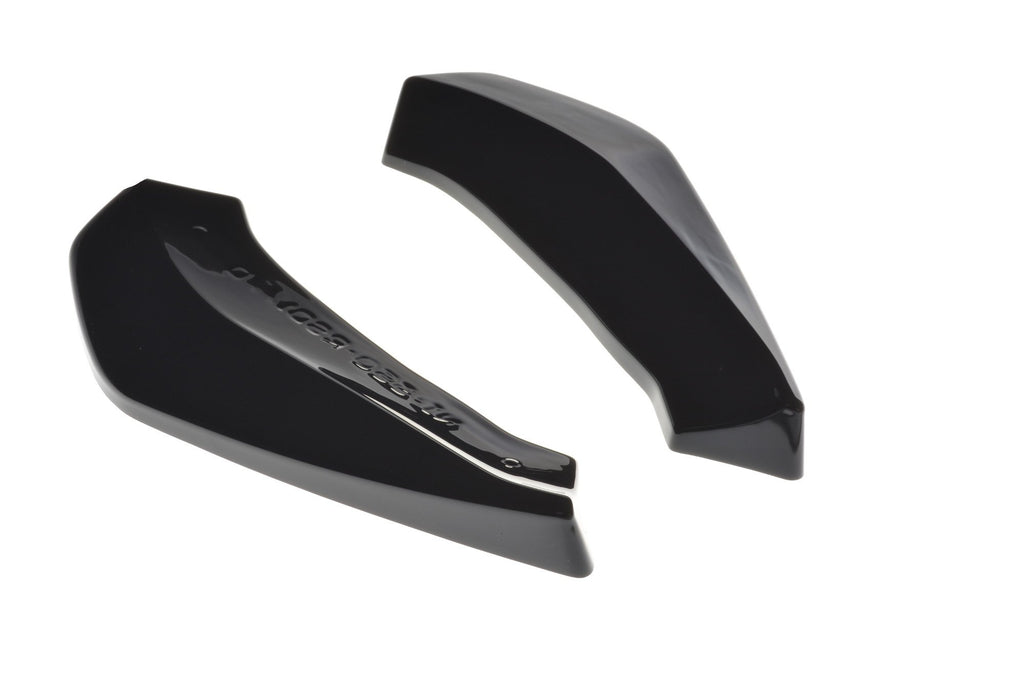 Maxton Design Heck Ansatz Flaps Diffusor passend fürNissan 350Z schwarz Hochglanz für Nissan 350Z