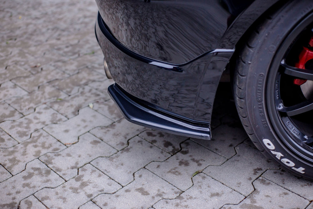 Maxton Design Heck Ansatz Flaps Diffusor für AUDI HONDA CIVIC EP3 (MK7) TYPE-R/S FACELIFT schwarz matt