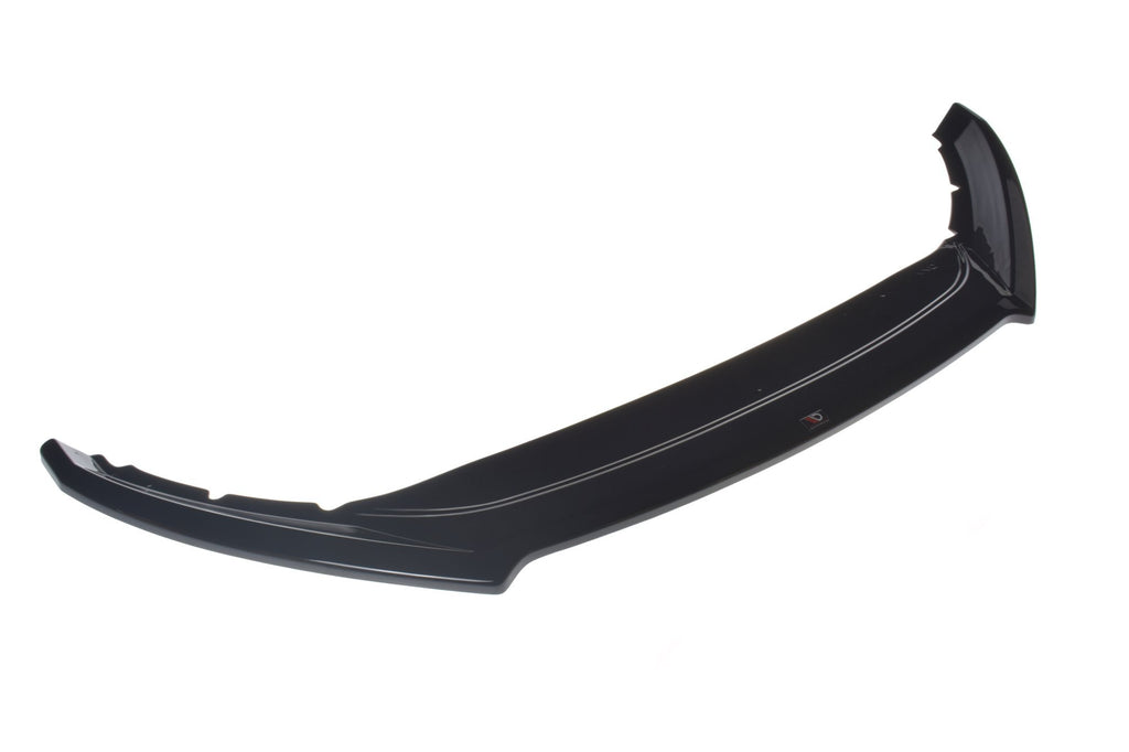 Maxton Design Street+ Spoilerlippe Front Ansatz V.1 passend für Skoda Superb Liftback / Combi Mk3 Facelift schwarz Hochglanz