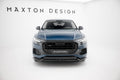 Maxton Design Street+ Spoilerlippe Front Ansatz passend für Audi Q8 Mk1 schwarz Hochglanz