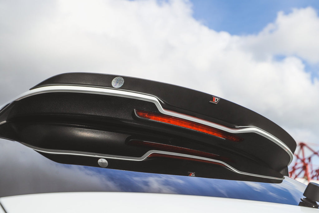 Maxton Design Spoiler CAP V.2 passend für Audi RS3 8V / 8V FL Sportback schwarz Hochglanz