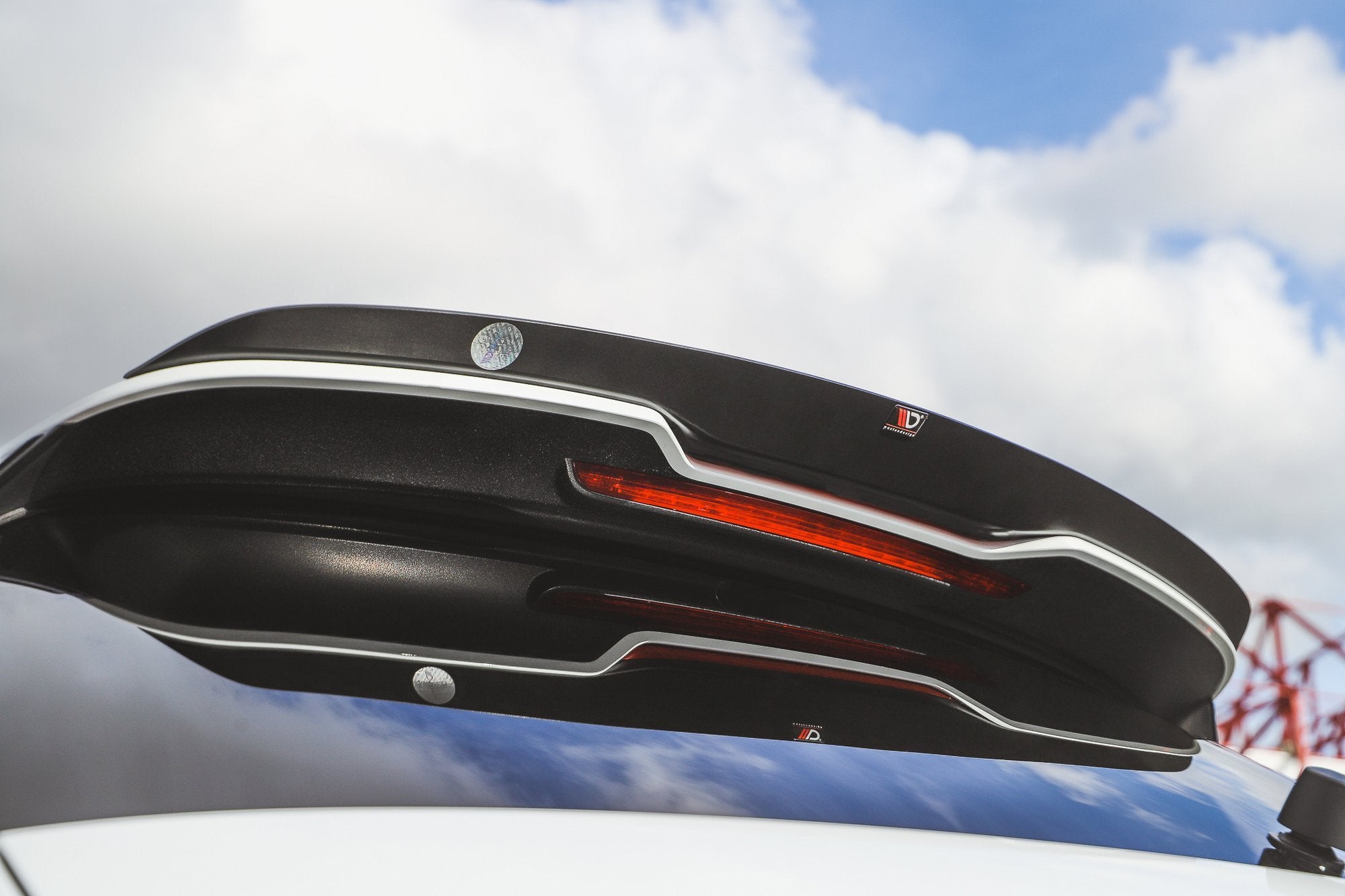 Maxton Design Spoiler CAP V.2 passend für Audi RS3 8V / 8V FL Sportback schwarz Hochglanz