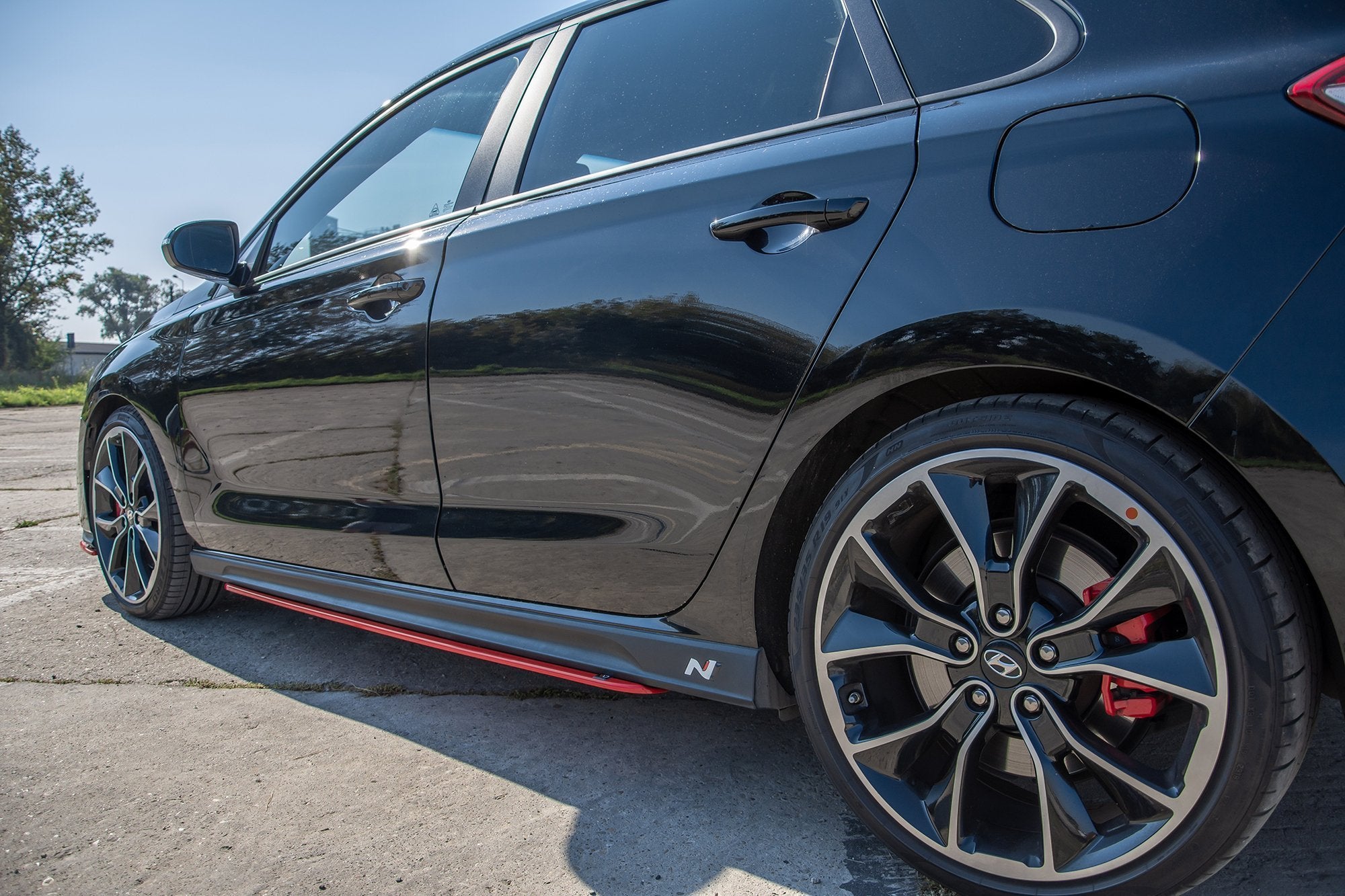 Maxton Design Street+ Seitenschweller Leisten V.2 passend für Hyundai I30 N Mk3