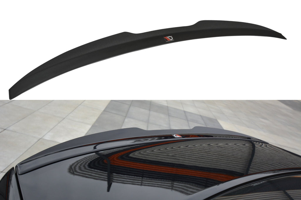 Maxton Design Spoiler CAP passend für HONDA ACCORD MK8. CU-Serie vor Facelift SEDAN schwarz Hochglanz
