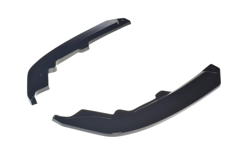 Maxton Design Heck Ansatz Flaps Diffusor passend für Jaguar F-Type X152 schwarz Hochglanz