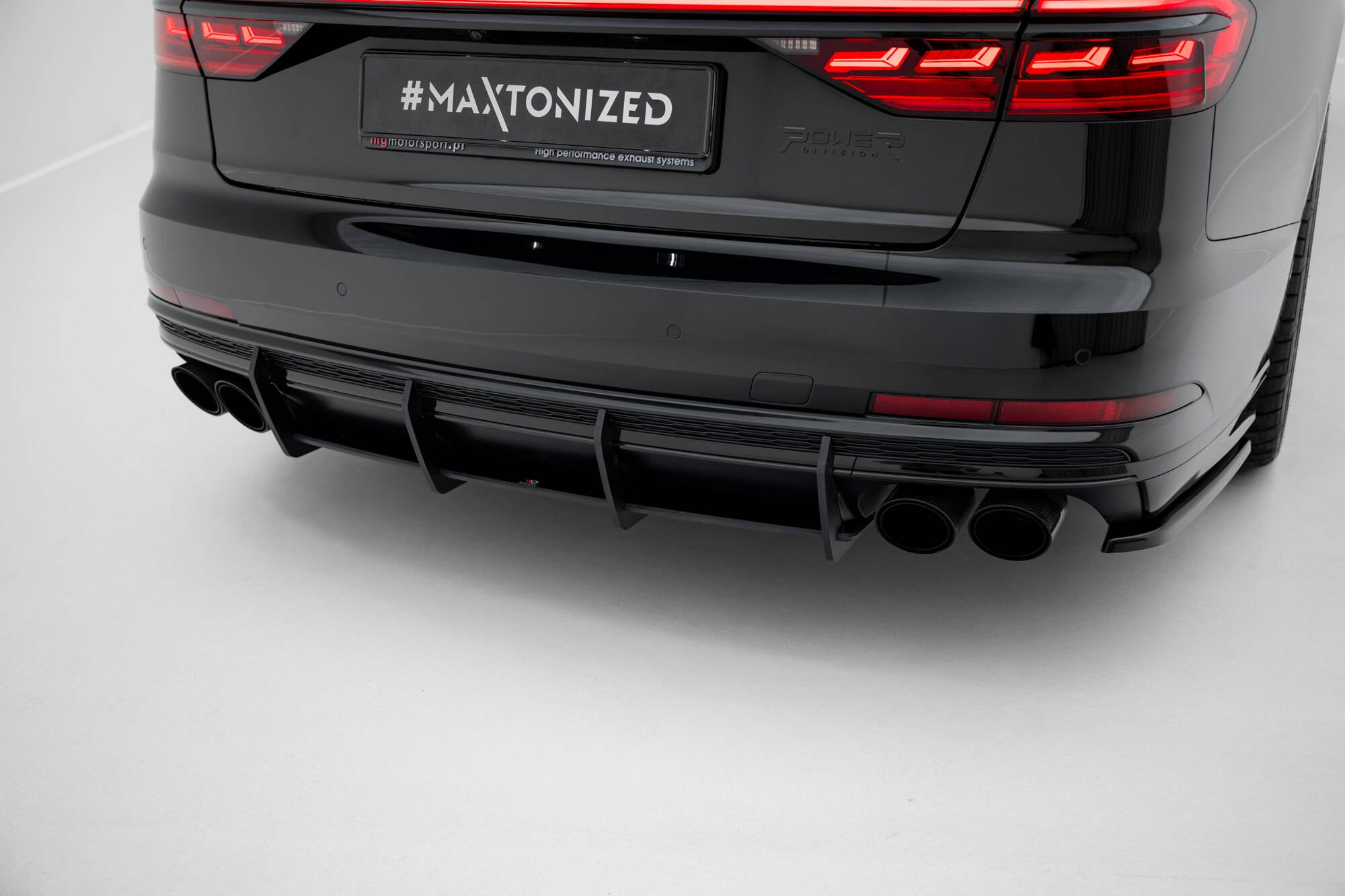 Maxton Design Street Pro Heckschürze passend für Audi S8 D5