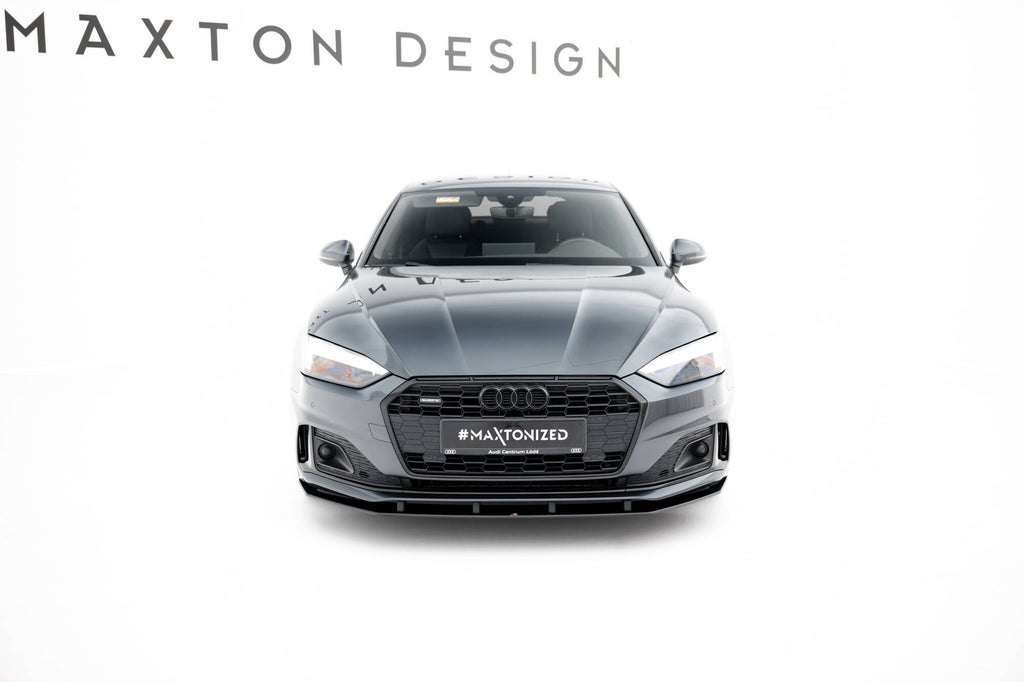 Maxton Design Street Pro Street+ Spoilerlippe Front Ansatz passend für Audi A5 F5 Facelift