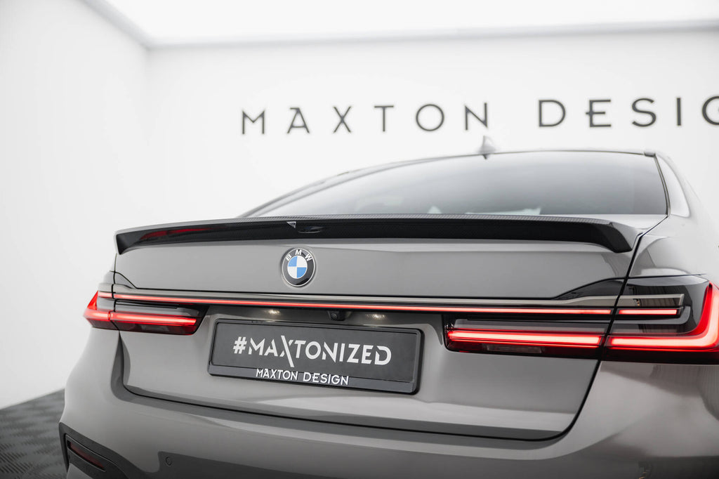Maxton Design Prepreg Carbon Fiber Heckklappenspoiler BMW 7 G11 / G11 Facelift für BMW 7er G11