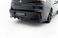 Maxton Design Street+ Mittlerer Diffusor RACE passend für V.1 BMW 7 M-Paket G70 schwarz Hochglanz