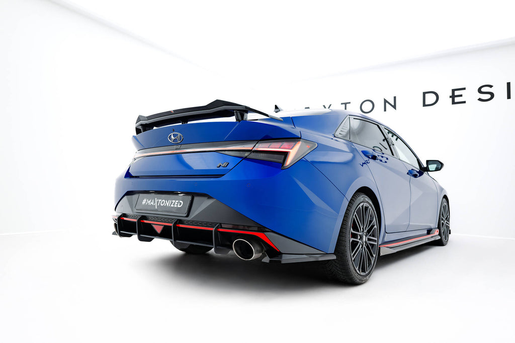 Maxton Design Street Pro Heckschürze passend für Hyundai Elantra N Mk7