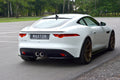 Maxton Design Heck Ansatz Flaps Diffusor passend für Jaguar F-Type X152 schwarz Hochglanz