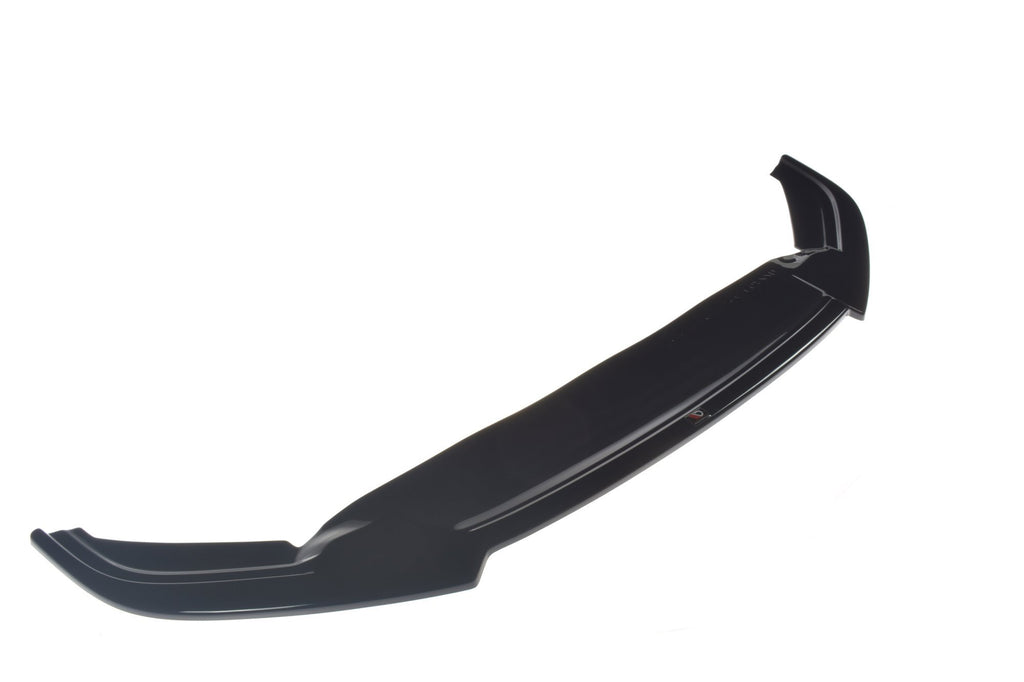 Maxton Design Street+ Spoilerlippe Front Ansatz V.2 passend für VW Passat R-Line B8 schwarz Hochglanz