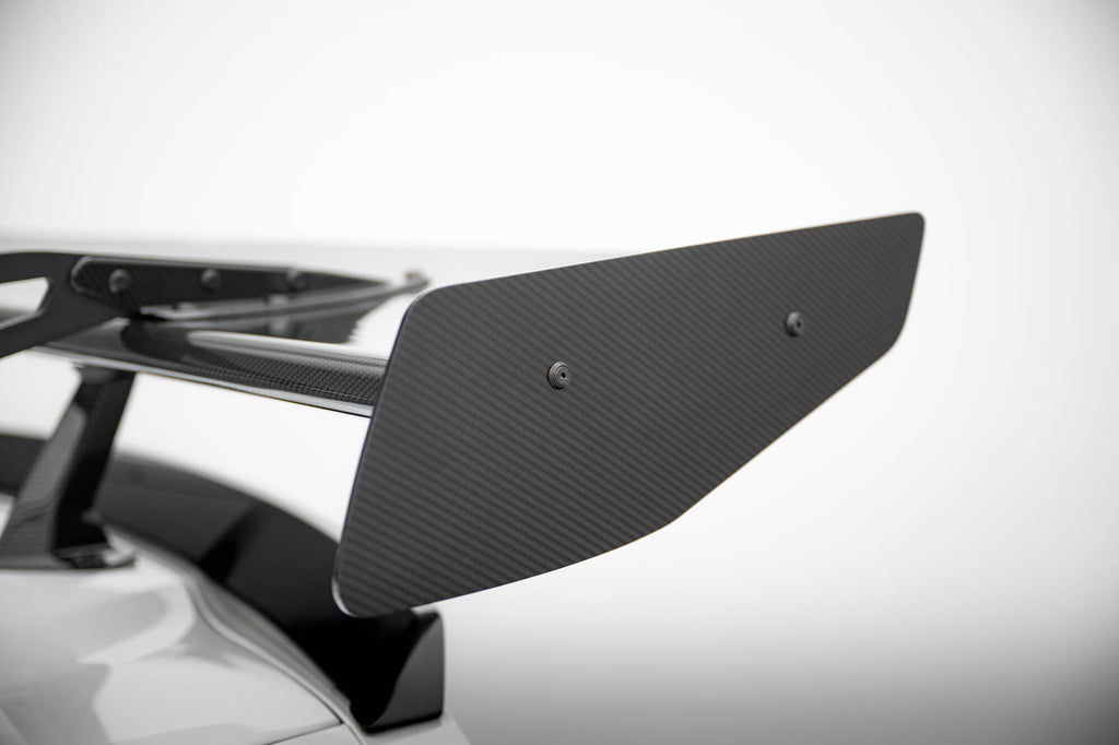 Maxton Design Carbon Spoiler With Upper Swan Mounting Chevrolet Corvette Stingray / Grand Sport C7 für Chevrolet Corvette C7